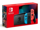 Nintendo Switch With Joy-Con - Neon Blue and Neon Red.